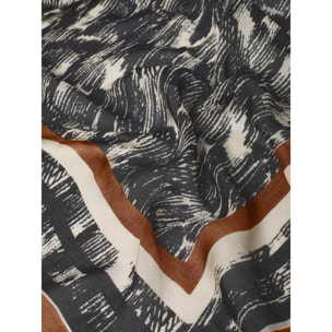 Elena Mirò - Foulard stampato - Nero