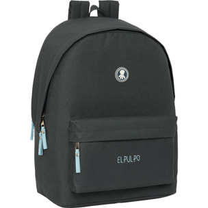 Mochila doble para portatil 15,6"+usb el pulpo "grafito"