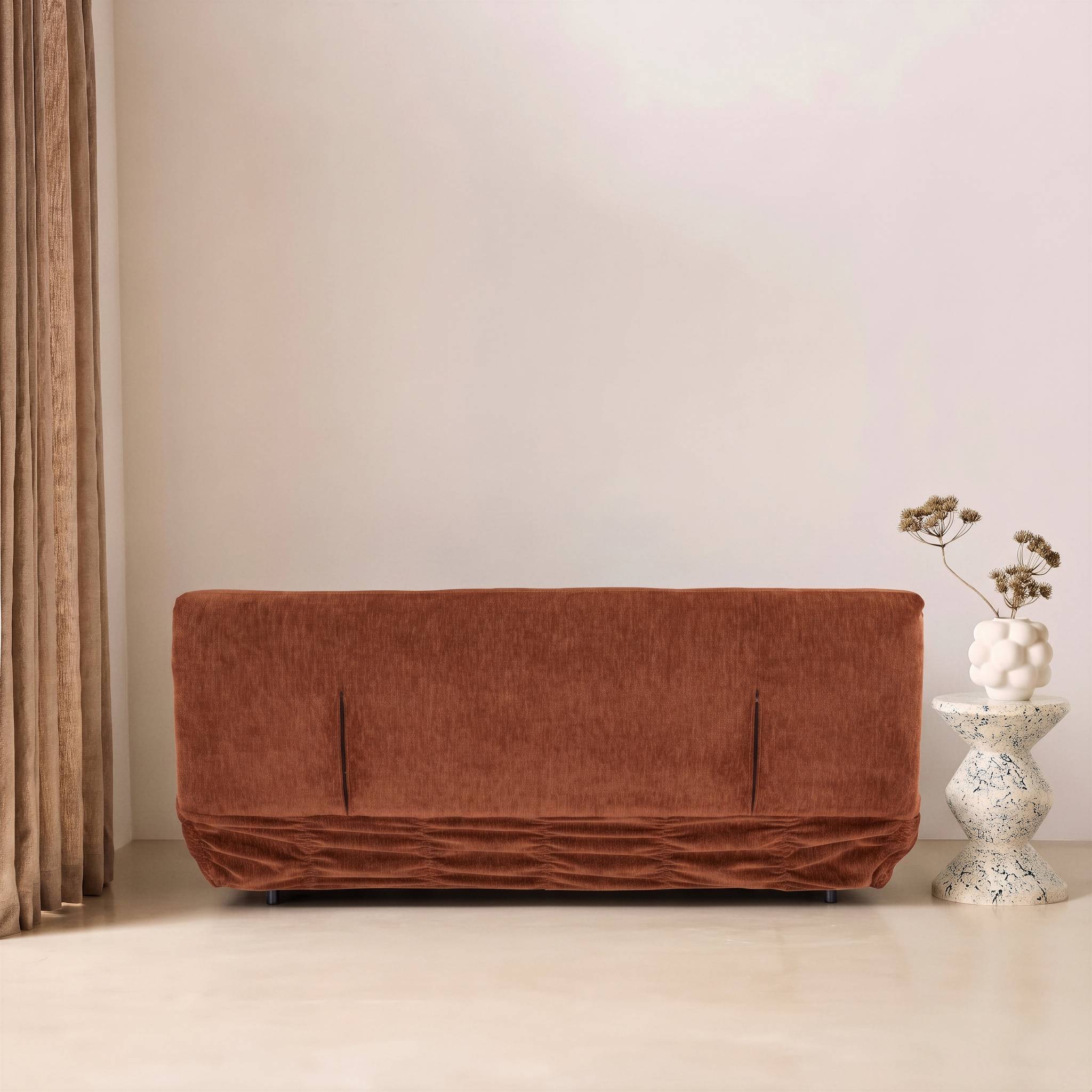 Banquette convertible tissu chenille 3 places KLIK