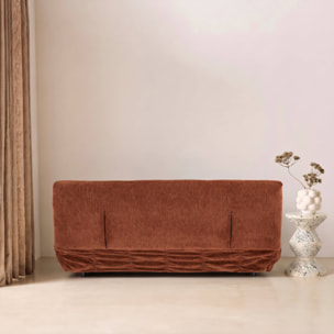 Banquette convertible tissu chenille 3 places KLIK