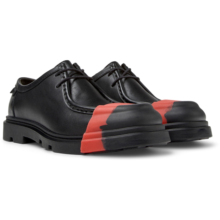 Zapatos de cordones - CAMPER Junction - Negro - Cuero liso