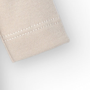 Body cruzado bebé manga larga con cuello