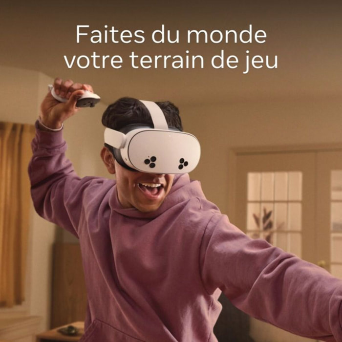 Casque de réalité virtuelle META Quest 3S 128 Go