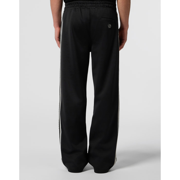 PHILIPP PLEIN Tracksuit Trousers Jacquard Logo