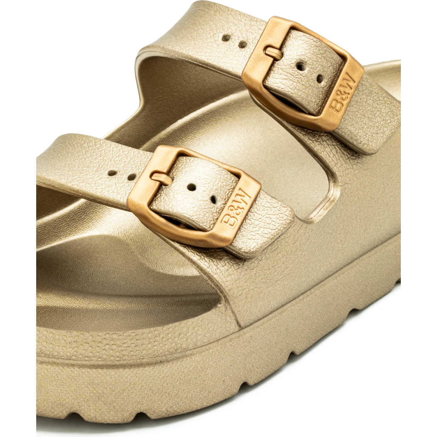 Sandalias de Niños Cierre Hebilla Dorado