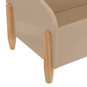 Coffre Douceur beige 61x44,2cm