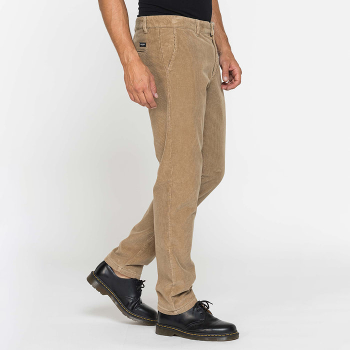 PANTALONE MODELLO CHINO IN VELLUTO 500 RIGHE