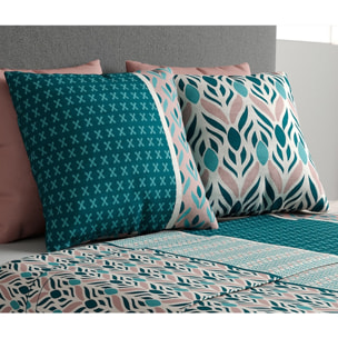 Parure De Drap 3pcs avec Drap Housse 90x190cm 100% Coton 57fils-limbe