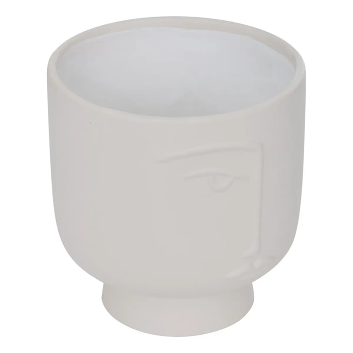 Cache-pot Pam Visage 16x16x17cm