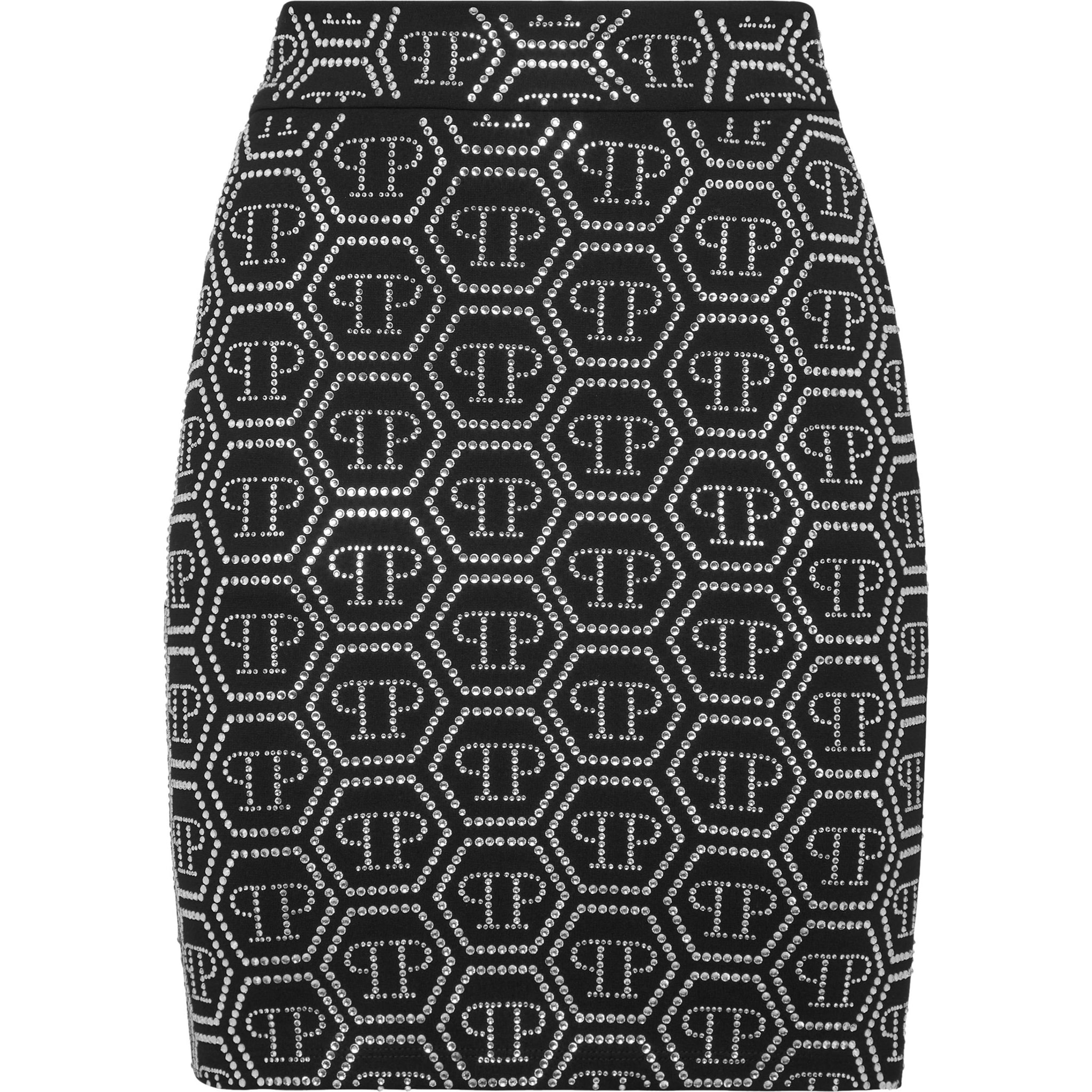PHILIPP PLEIN Minifalda MONOGRAM