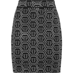 PHILIPP PLEIN Minifalda MONOGRAM