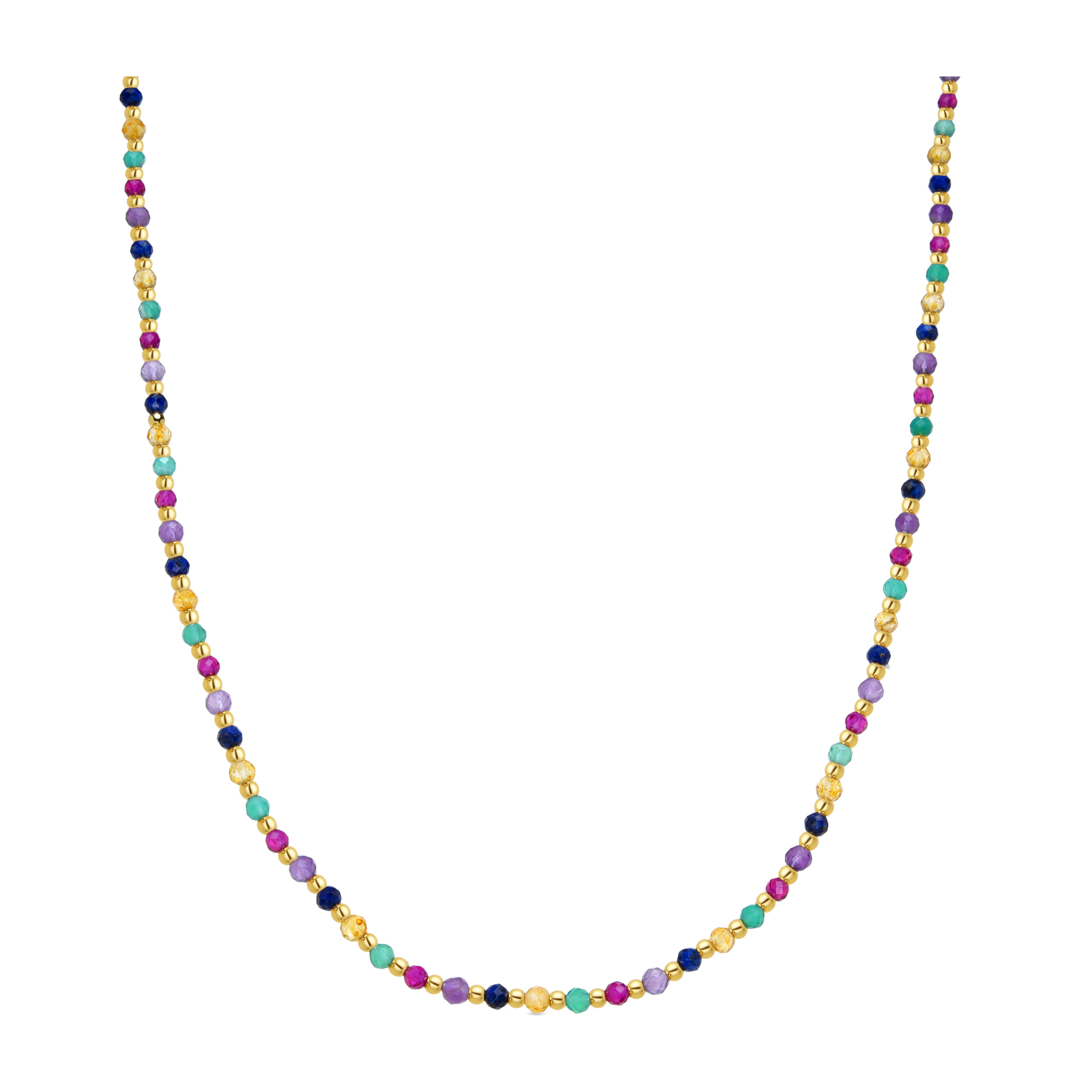 Collar Shedi acabado oro amarillo 18k