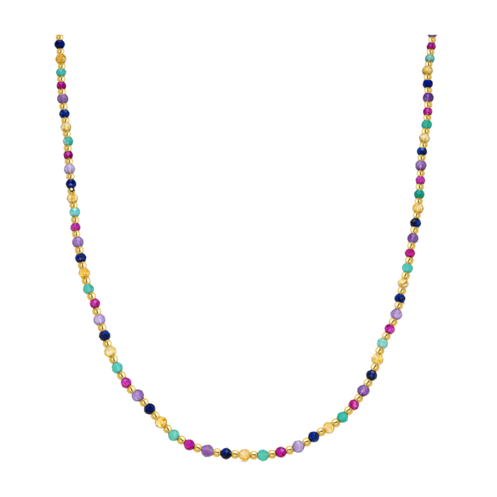 Collar Shedi acabado oro amarillo 18k