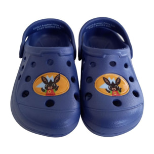 Ciabatta Simil Crocs Bing Blu Lui Bing Blu