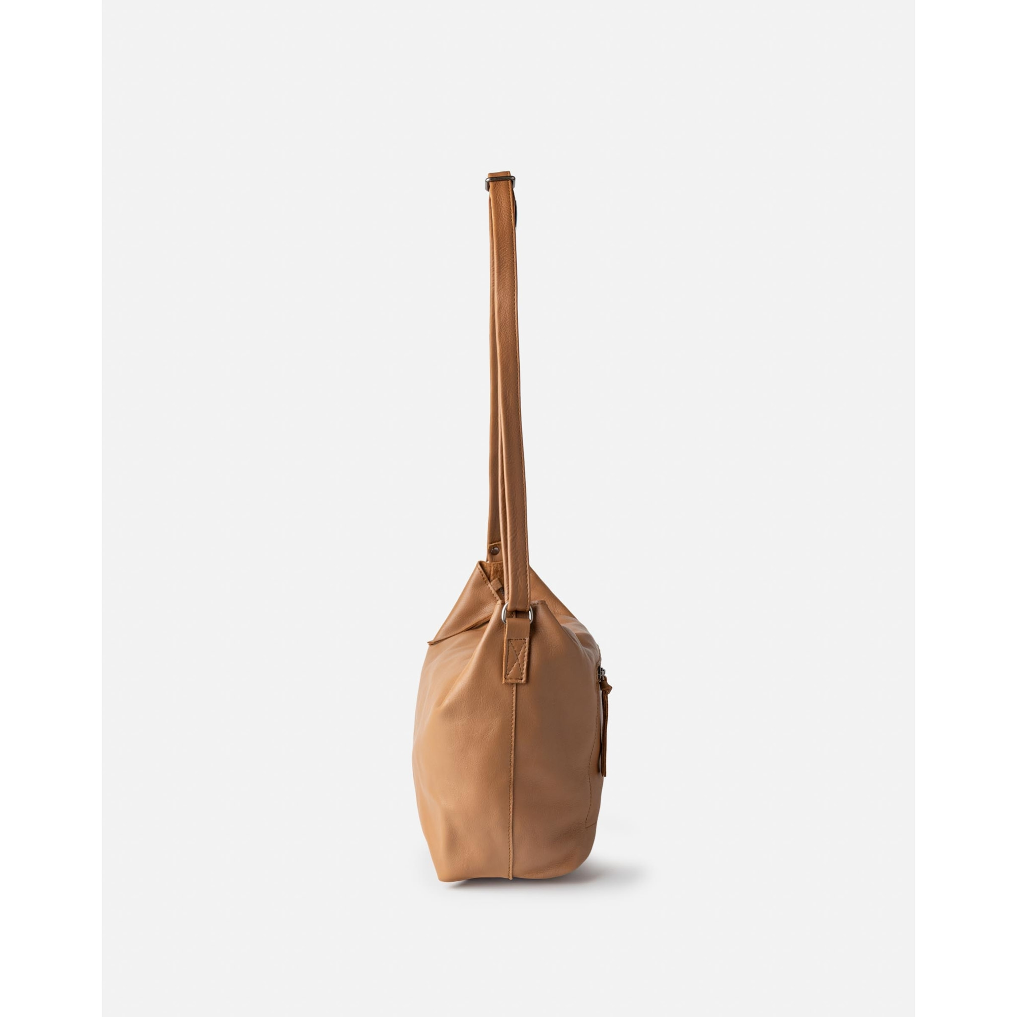 Bandolera BIBA Utah Cream Out de piel