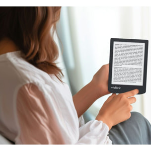 Liseuse eBook VIVLIO Coffret 2en1 Light ZEN+Housse