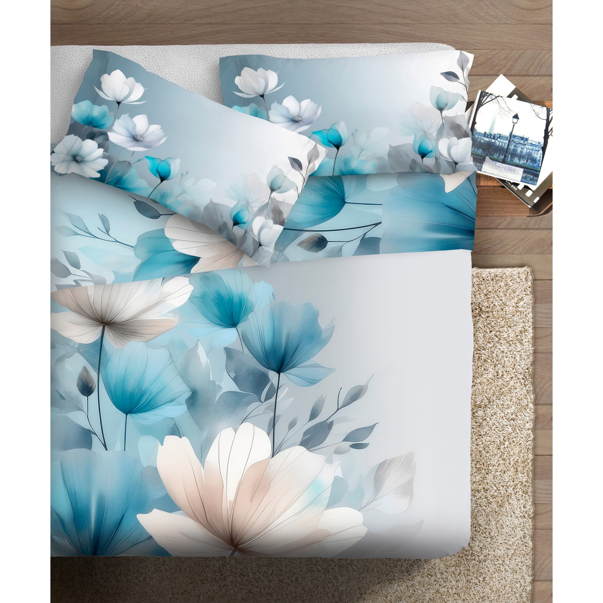 Parure Lenzuola fotografico Fine-Art IPERSAN Puro Cotone Alissa