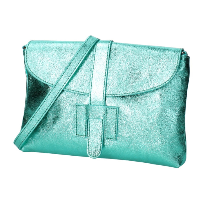 Borsa a mano da donna - Modello False - Vera pelle - 26.0 x 19.0 x 3.0 cm