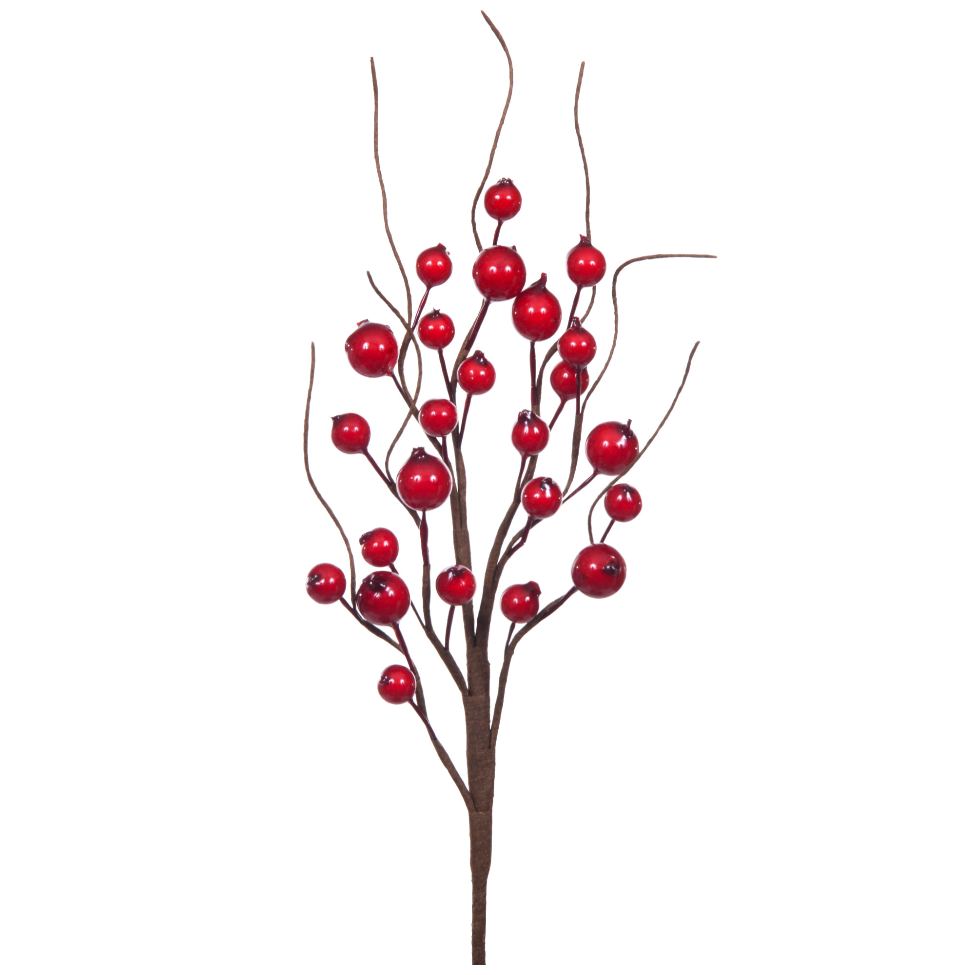 Pick bacche ilex - Pezzi 36 - 8xH32x6cm - Bianchi Dino SpA