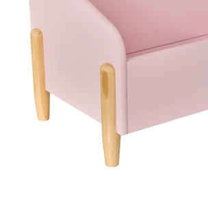 Coffre Douceur rose 61x44,2cm