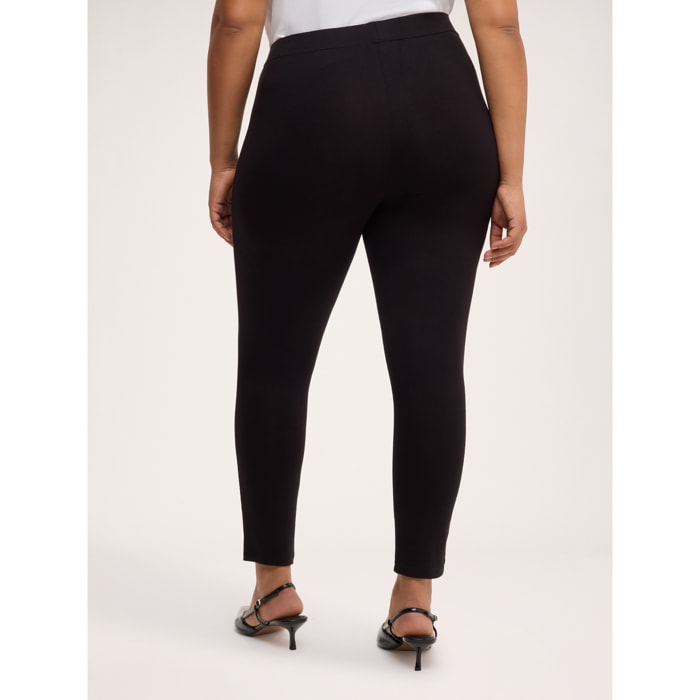 Fiorella Rubino - Leggings de punto de viscosa - Negro