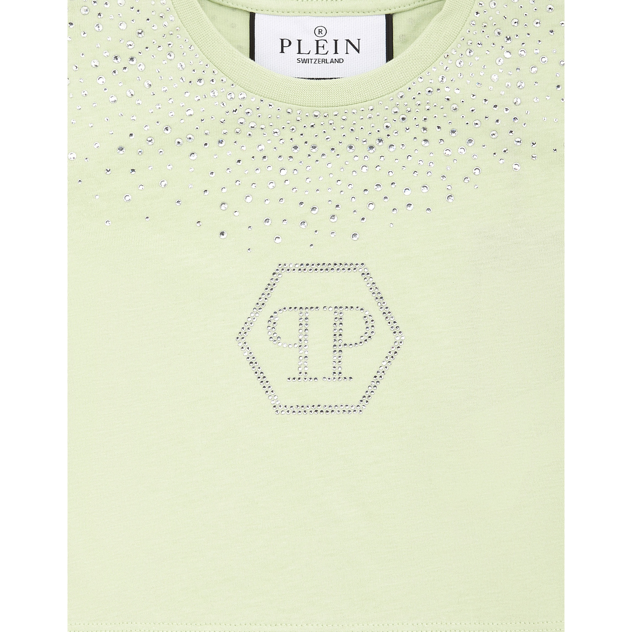 PHILIPP PLEIN Camiseta Cuello Redondo Ss HEXAGON