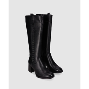 Botas - Negro - Tacón: 6 cm