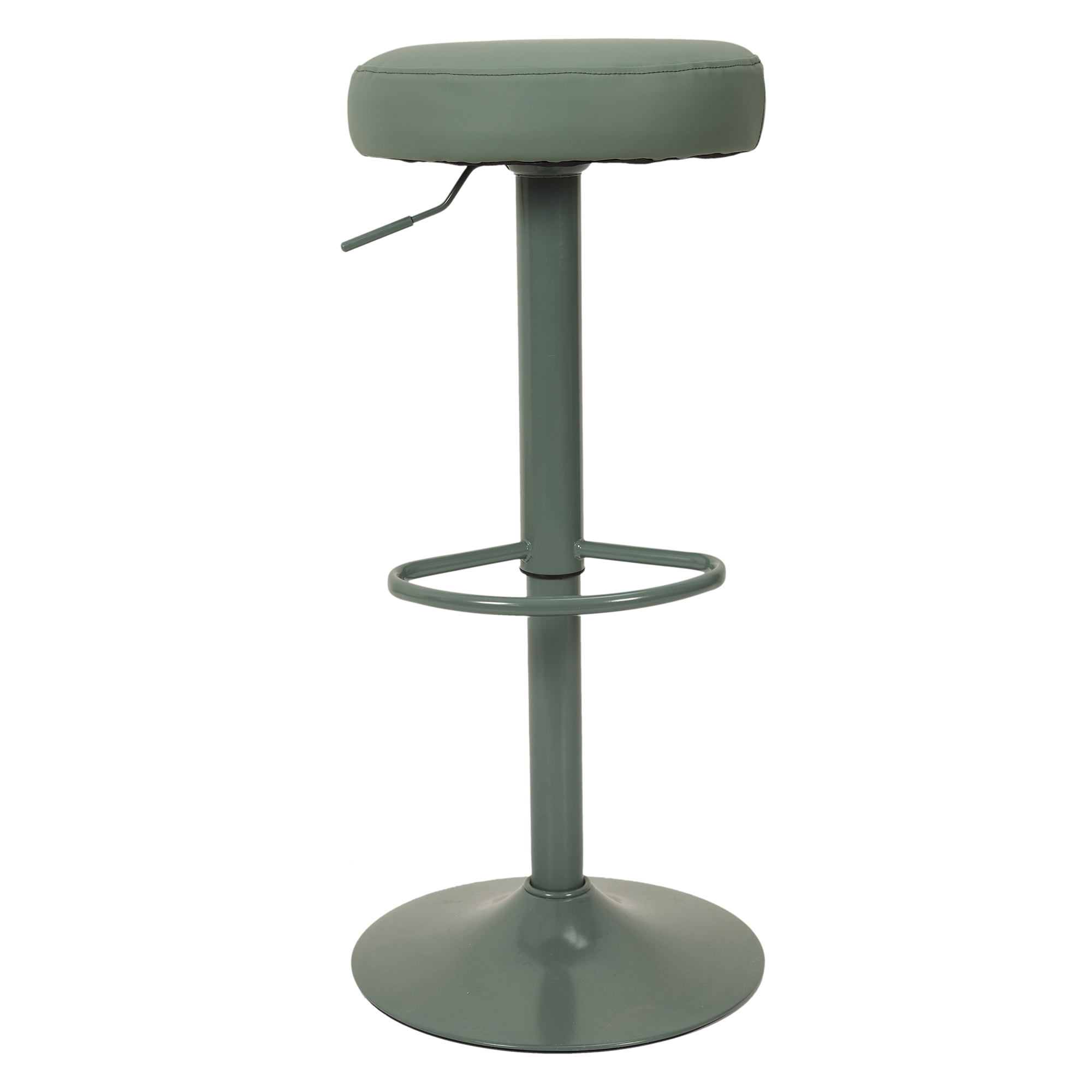 Tabouret De Bar Reglable Mumford Vert - Lot De 2
