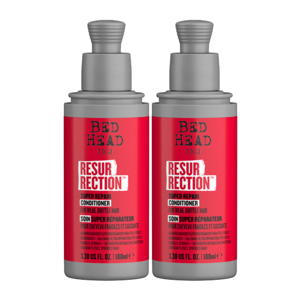 TIGI Kit Bed Head Resurrection Super Repair Shampoo 100ml + Conditioner 100ml