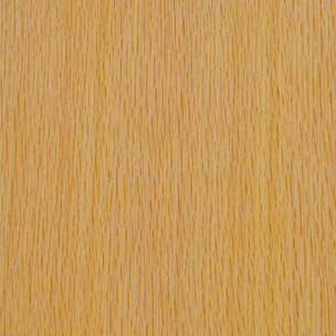 Table à manger rectangle extensible bois d'hévéa placage chêne 6-10 places FÉLICIE