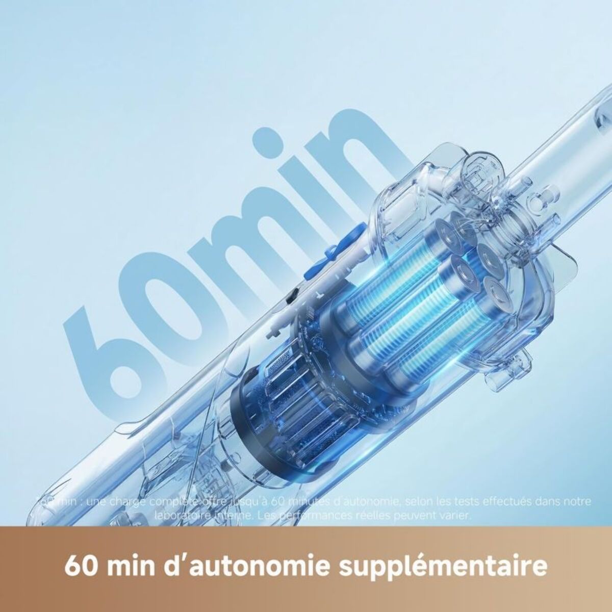 Aspirateur de piscine MOVA Handler V10 jusqu'à 3 m de profondeur de nettoyage