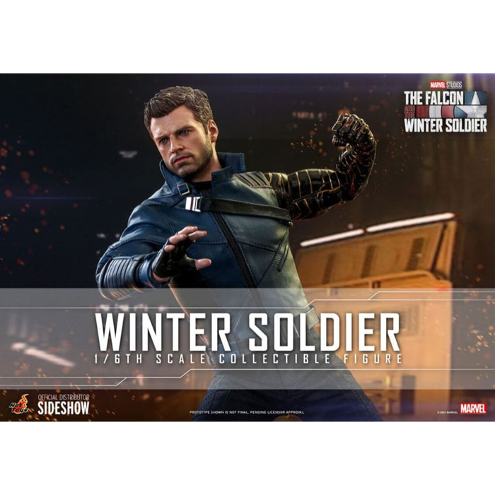 The Falcon E The Winter Soldier Action Figura 1/6 Winter Soldier 30 Cm Hot Toys