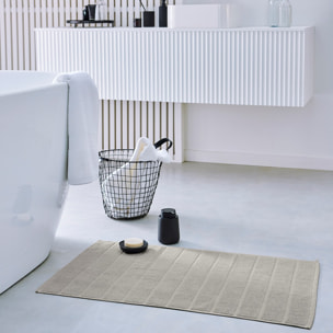 Tapis de bain uni ESSENTIAL beige