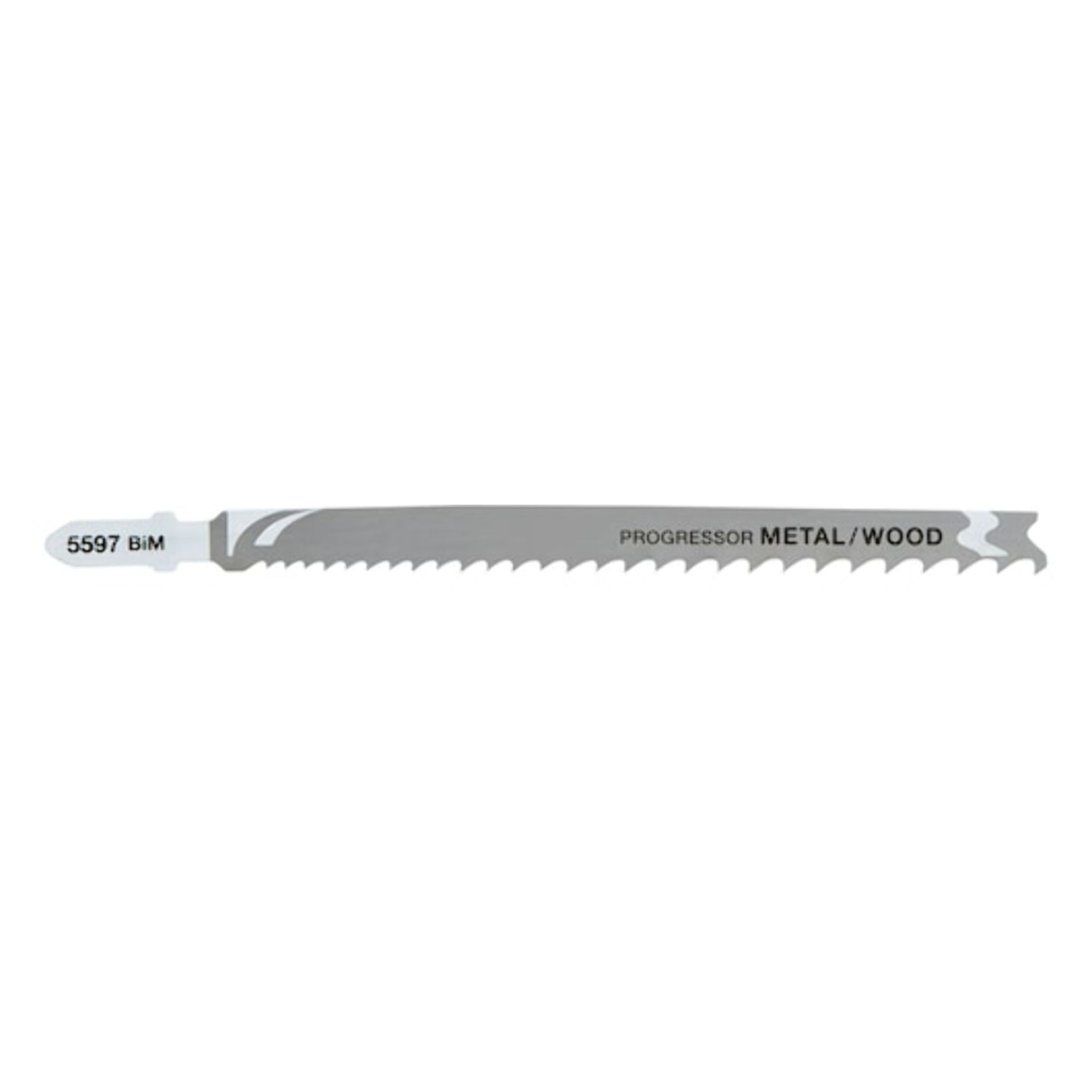 Lame de scie sauteuse denture Progressor profondeur de coupe bois<65 mm métal<10 mm attache en T - Lot de 5 pièces - DEWALT - DT2059-QZ