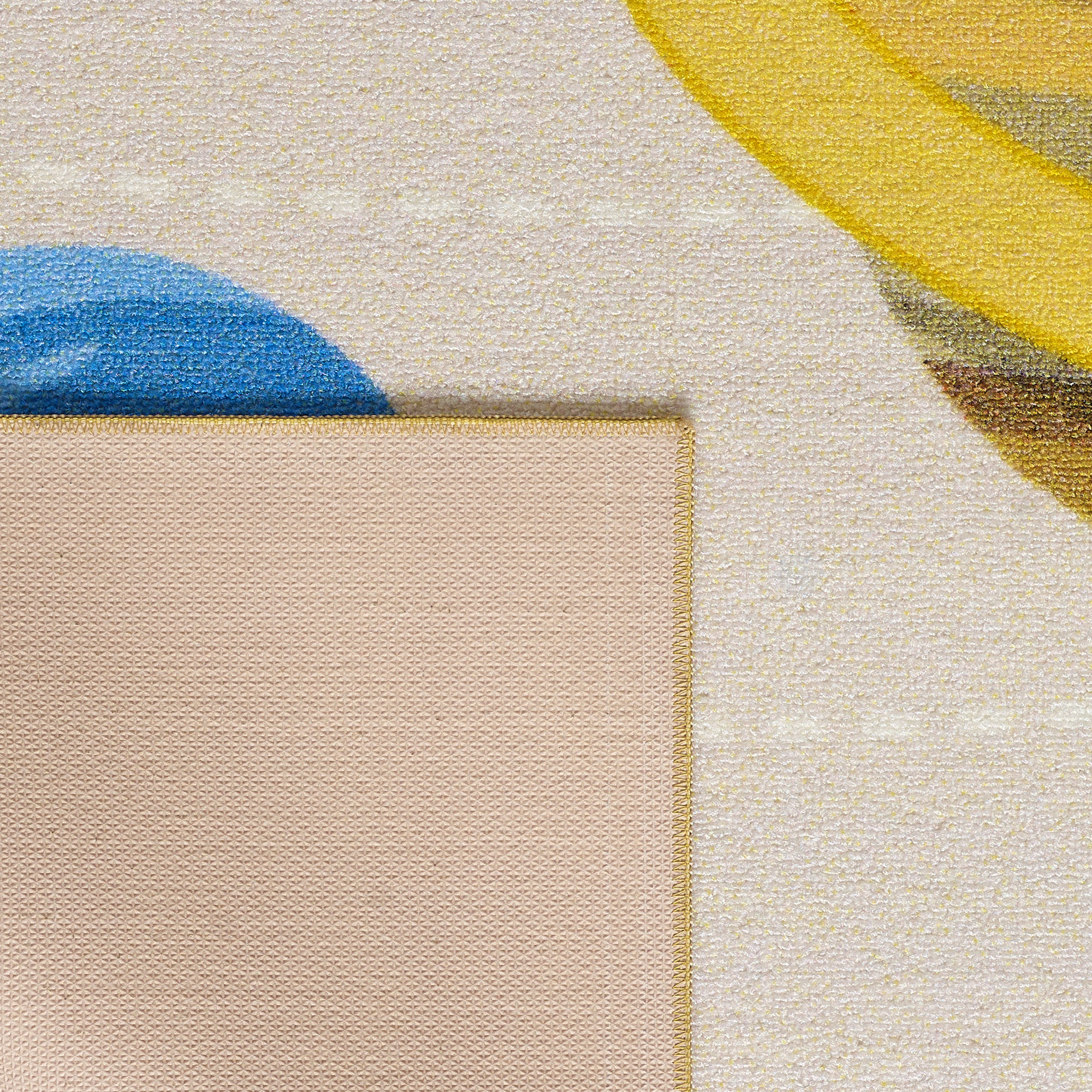 PLAY - Tapis enfant planète beige - PLA2019BEI