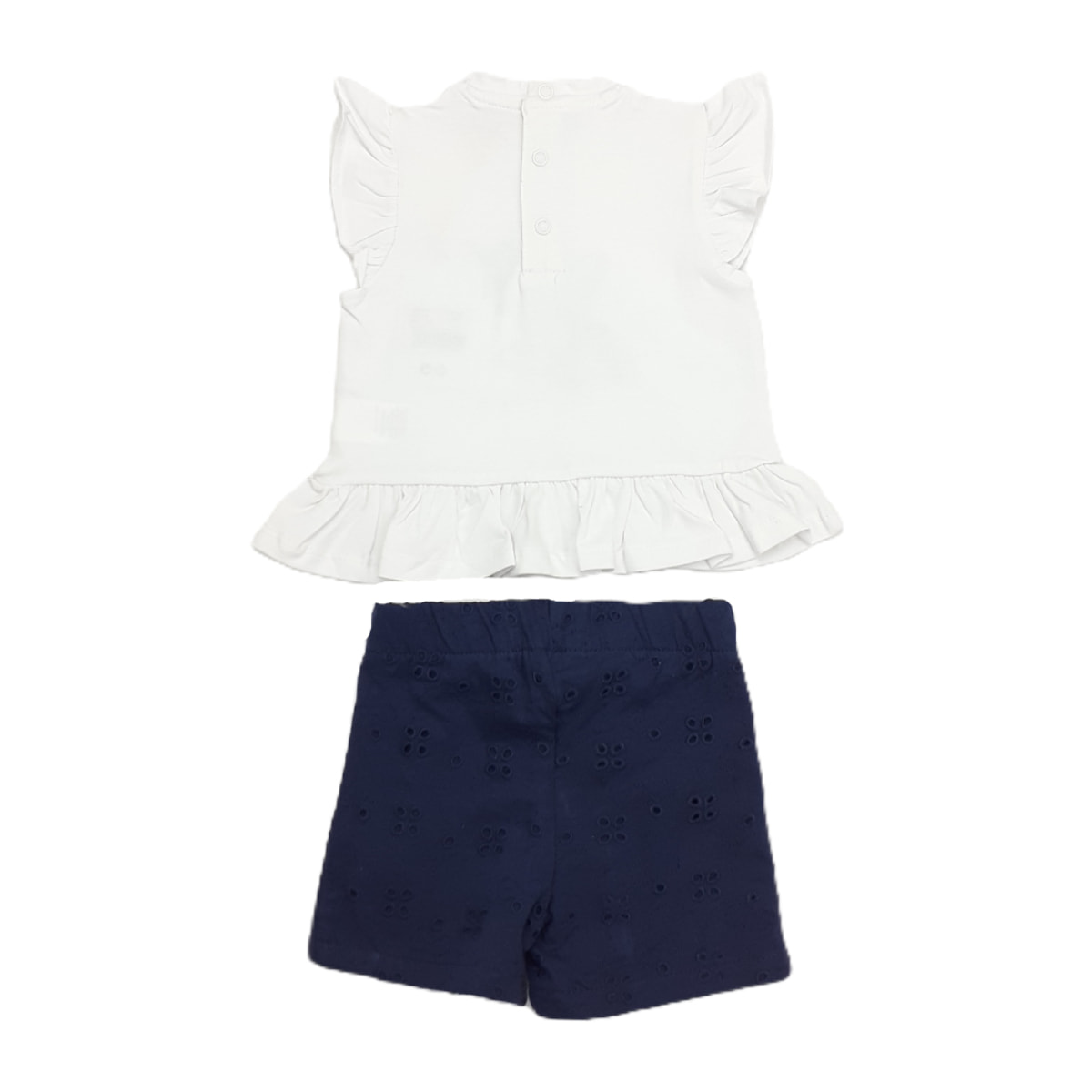 COMPLETO 2PZ TSHIRT E SHORT SANGALLO