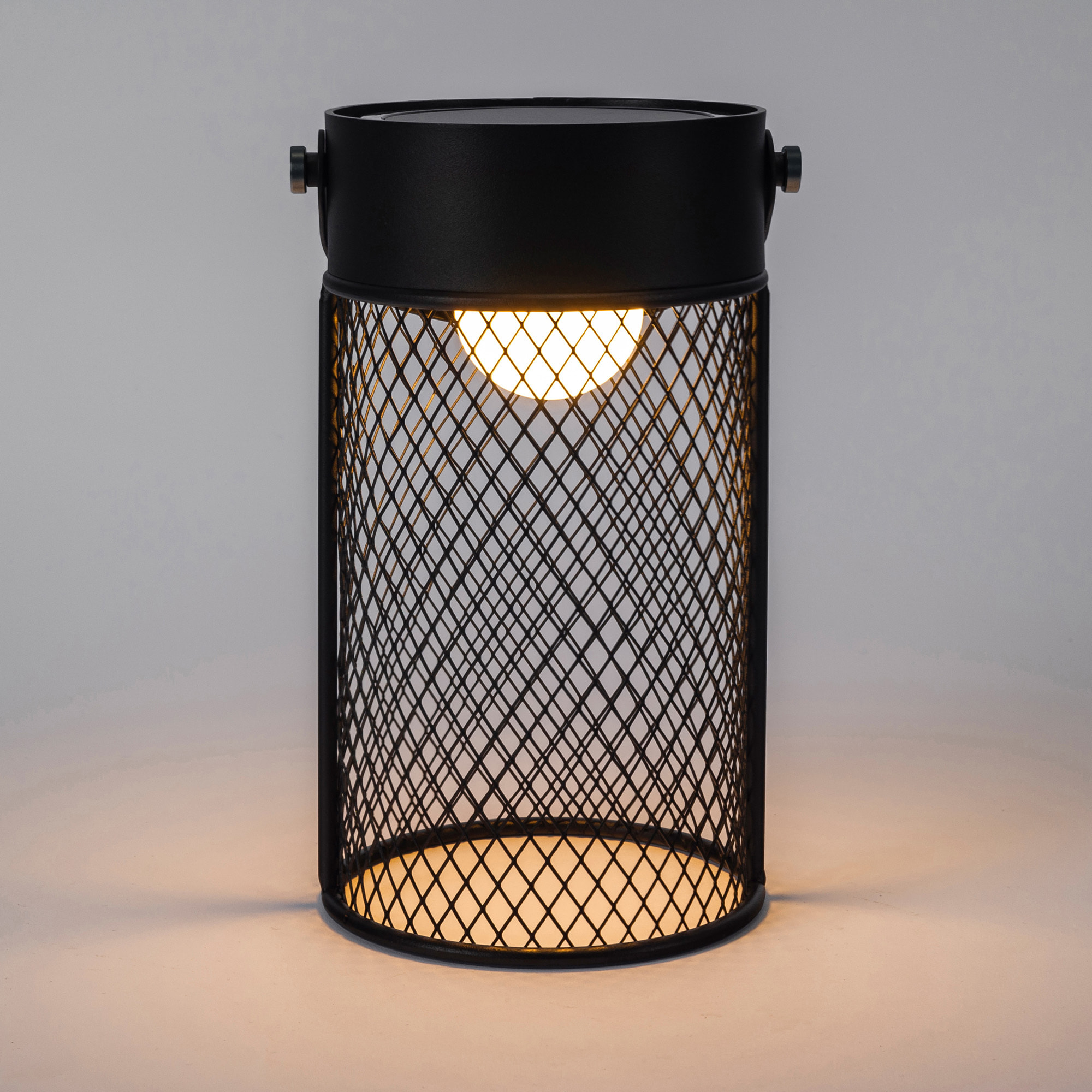FORLIGHT Rorer sobremesa portatil color negro con led blanco cálido 3000K