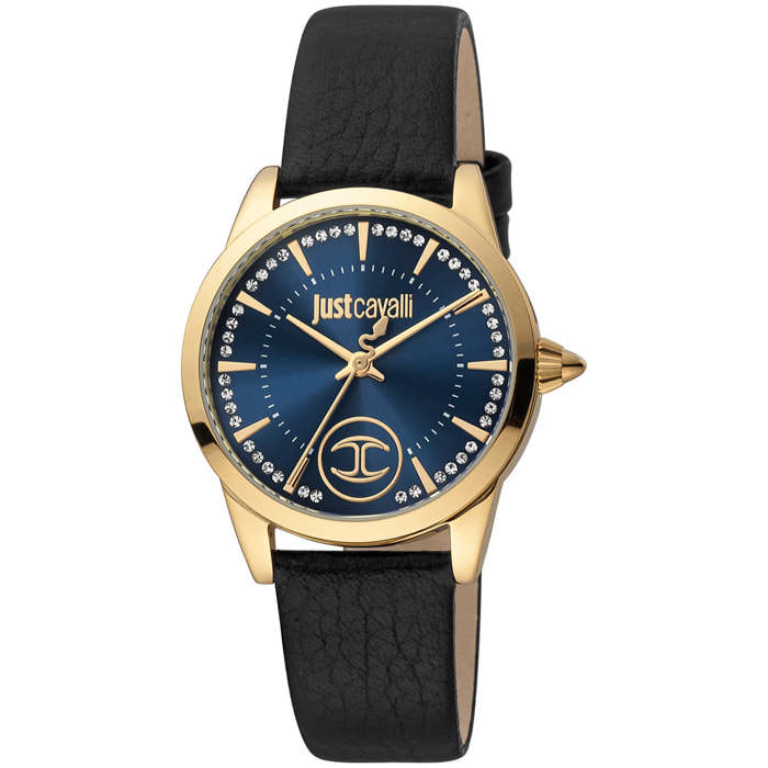 Reloj Just Cavalli JC1L087L0225 Mujer Analogico Cuarzo con Correa de Cuero