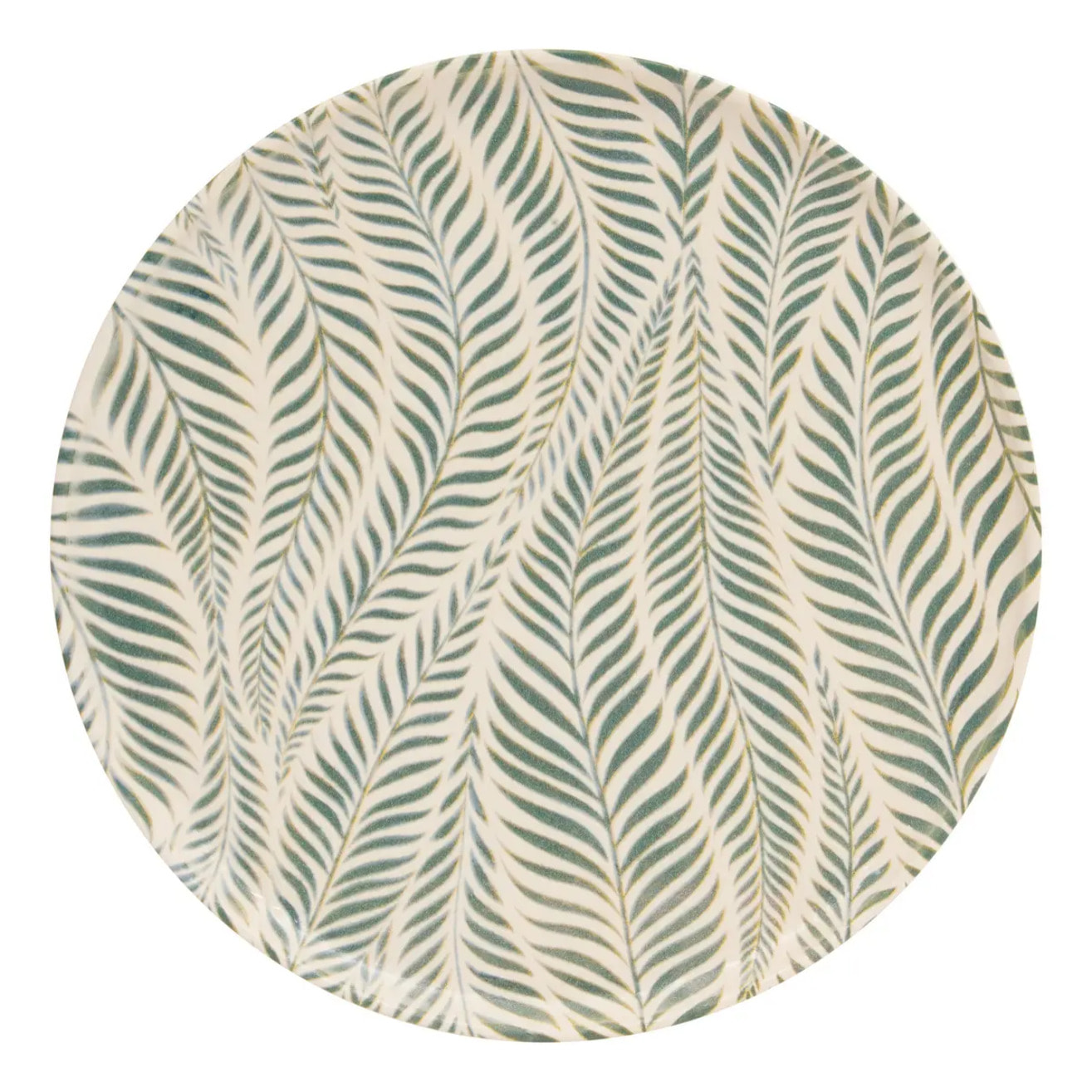 Assiette plate Gina D28cm vert