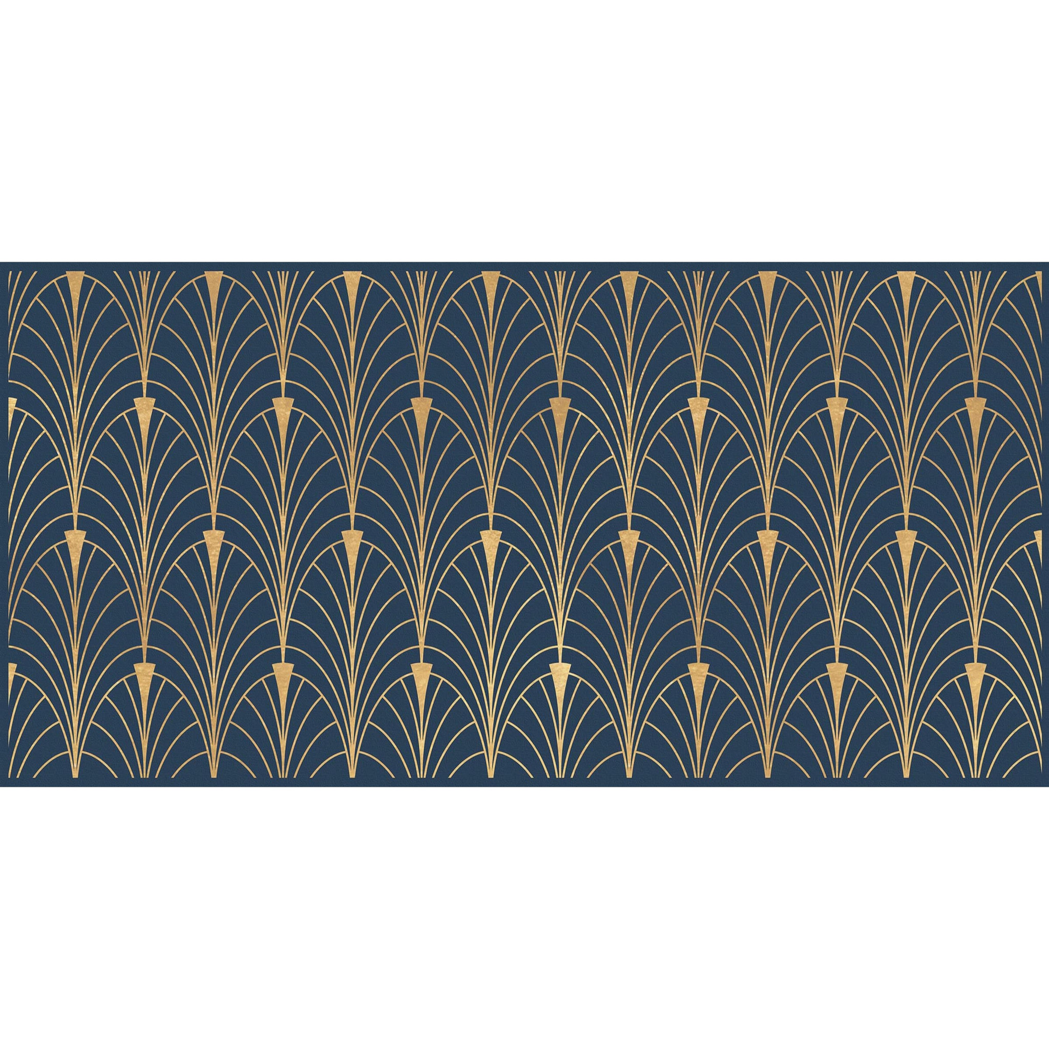 Alfombras vinílicas de Ceramiko - Art-decó azul