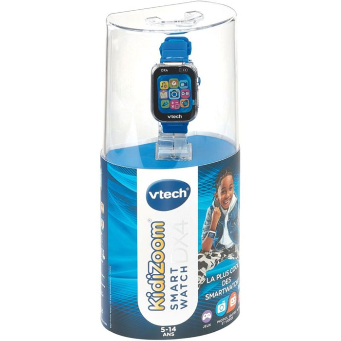 Montre enfant connectée VTECH KidiZoom Smartwatch DX4 bleue