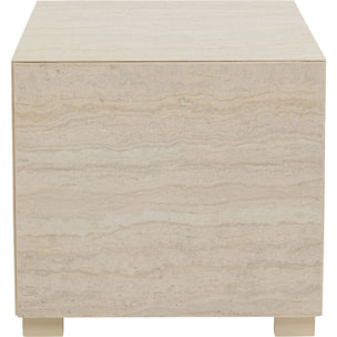 Chevet Travertino 1 tiroir Kare Design