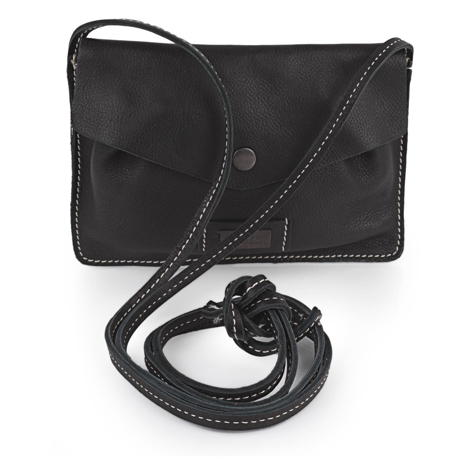 Bolso Bandolera Mujer Piel Lois Whitney Negro