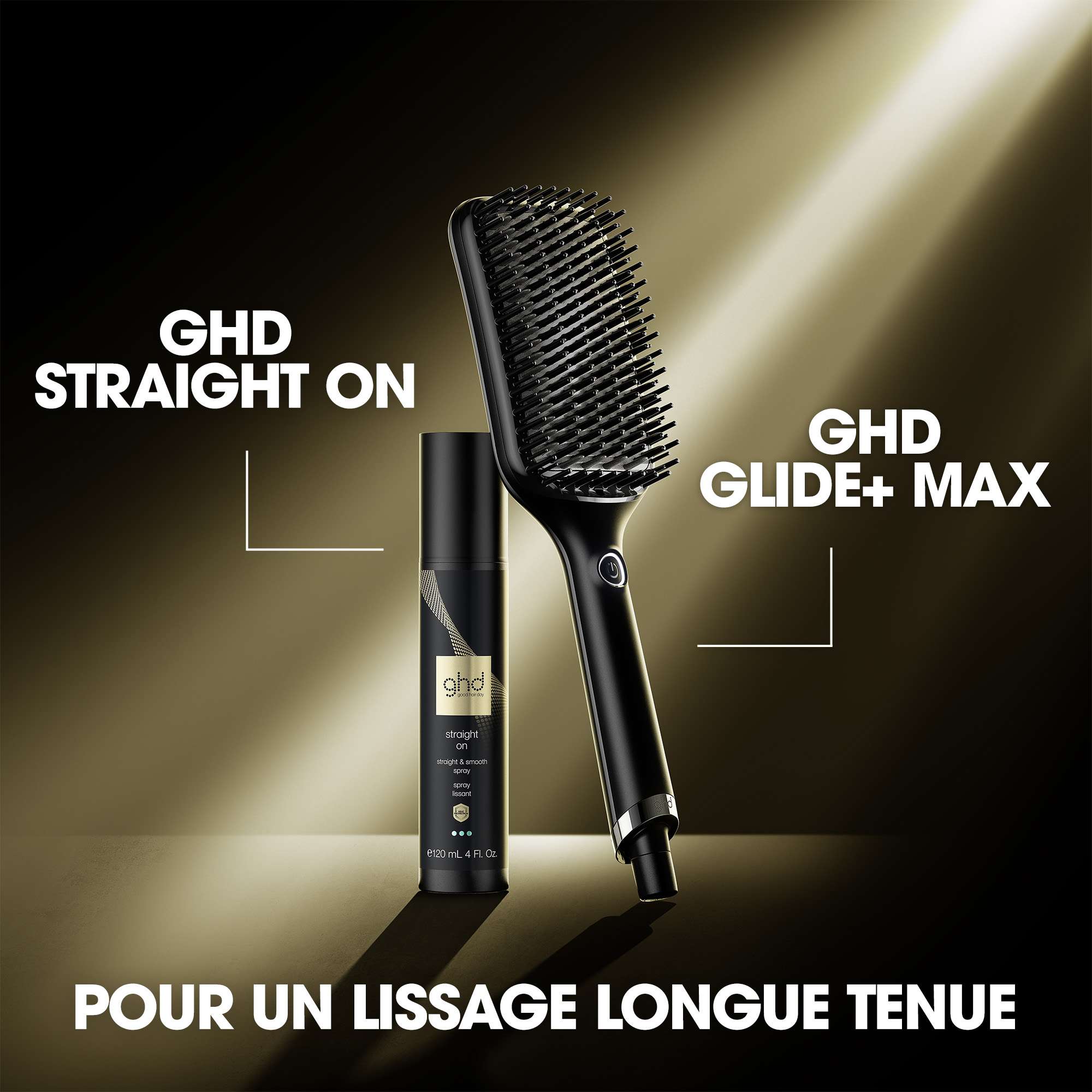 Brosse chauffante lissante extra-large ghd Glide+ Max