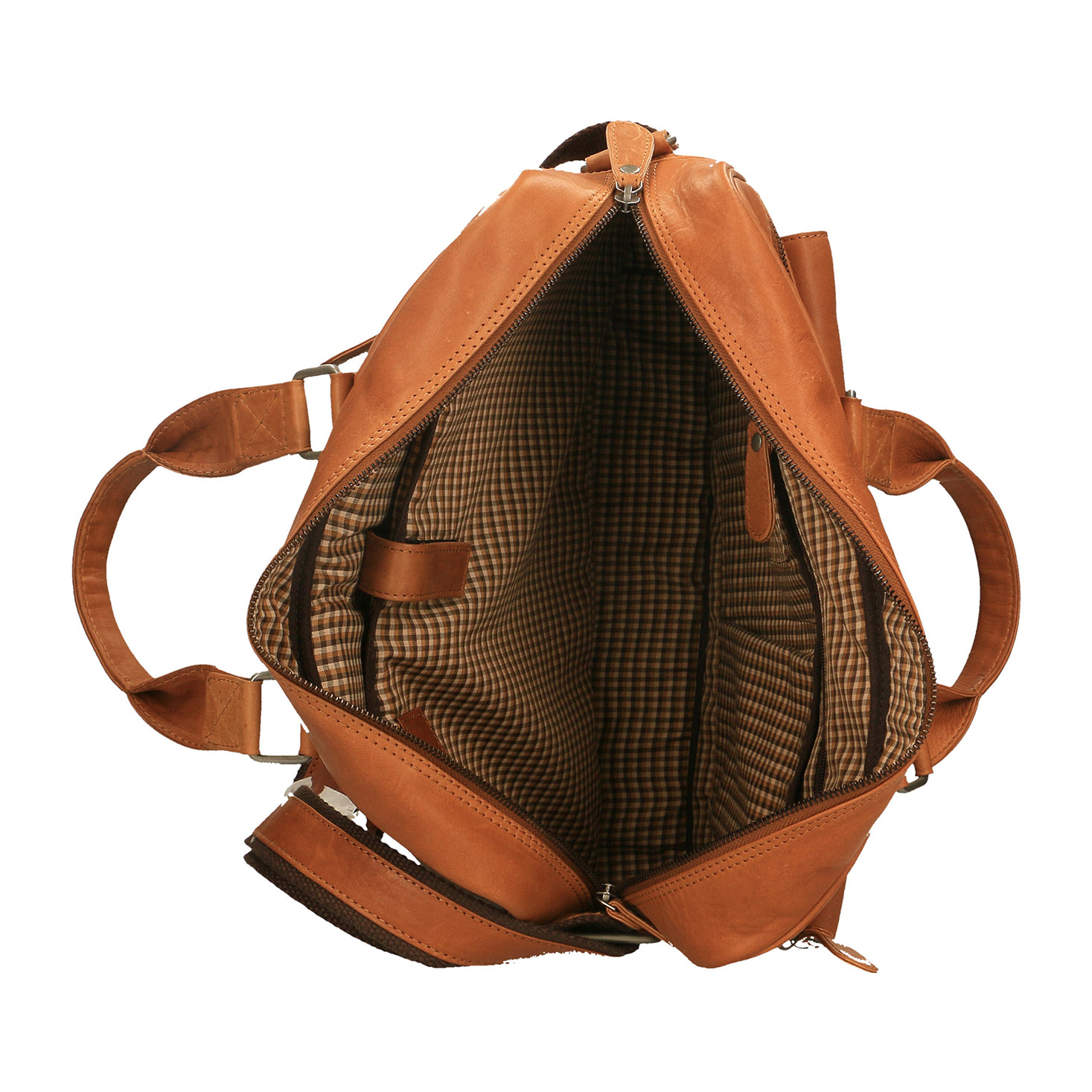 Borsa a mano  da uomo In Vera pelle Made in Italy 40x30x10 cm