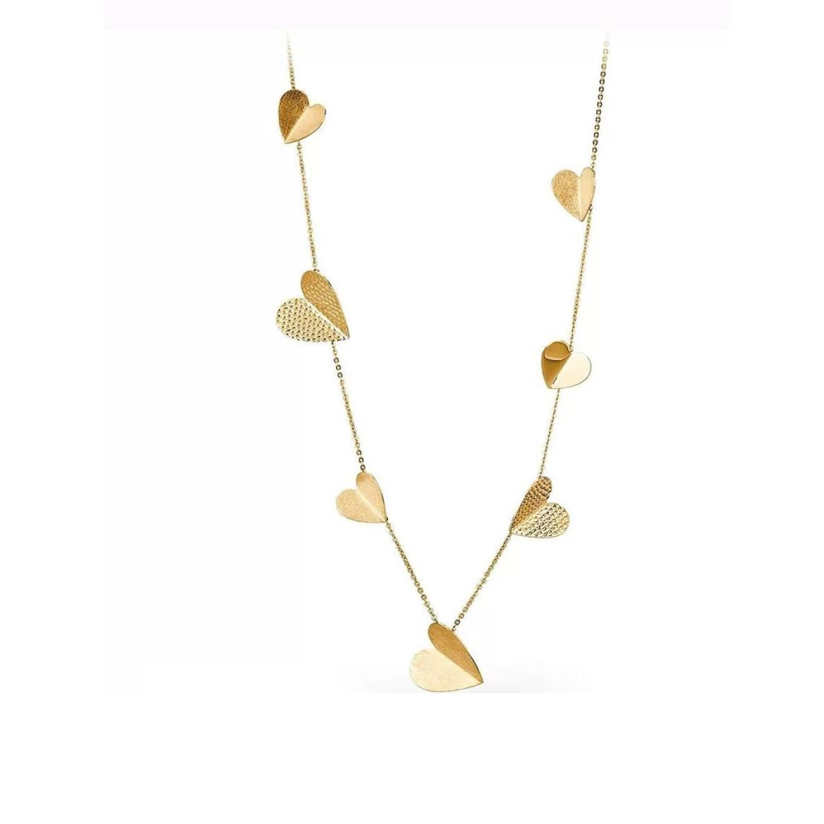 Collana Brosway HEARTBEAT Acciaio Gold