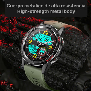 Smartwatch H70 con cardiofrequenzimetro e misuratore di pressione. Più di 20 modalità sportive, notifiche delle app.