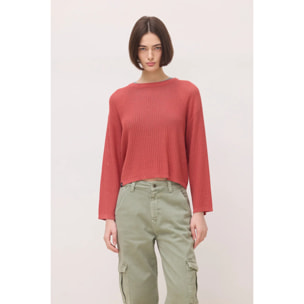 JERSEY KNITTED MUJER ECHO WINE