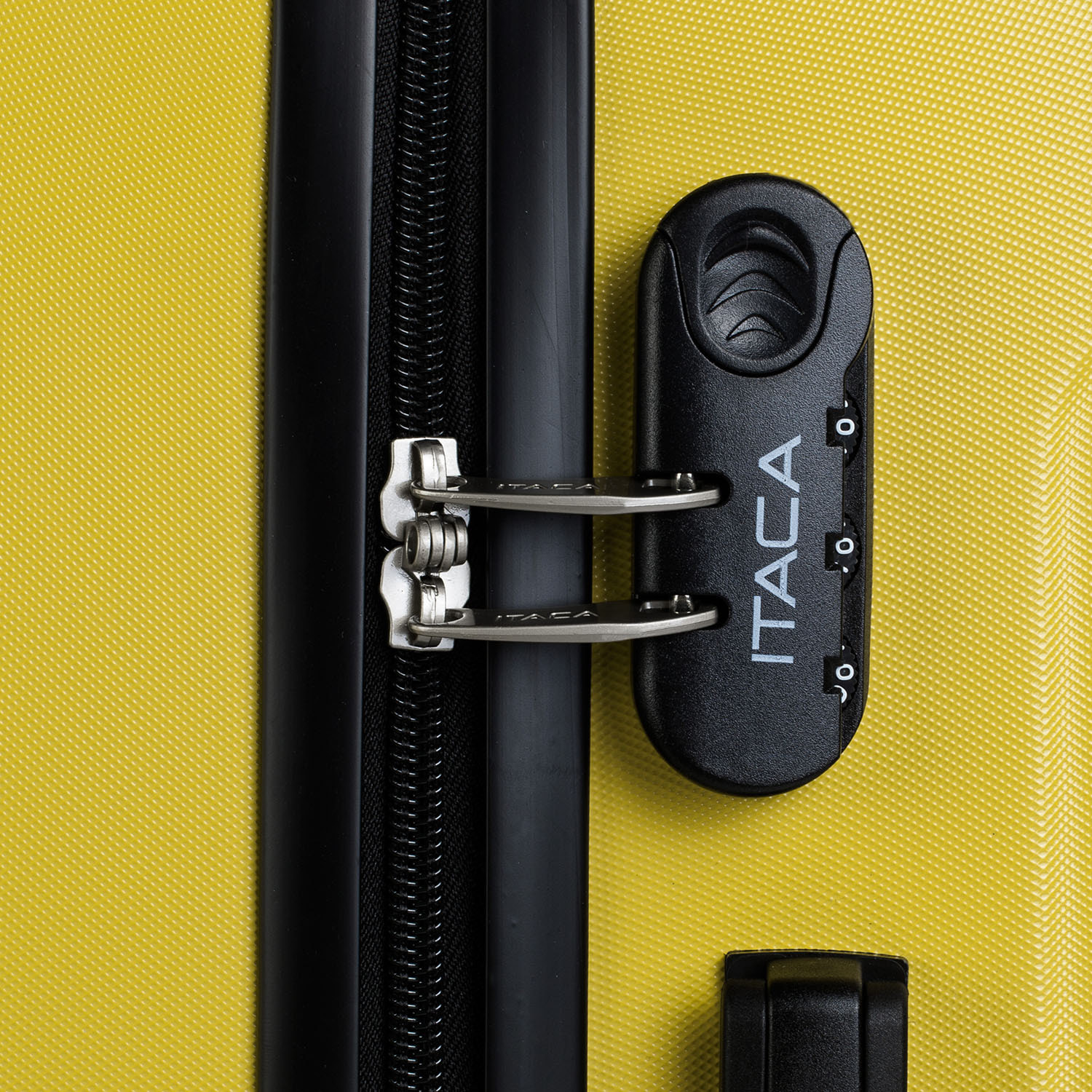 Juego De Maletas Rígidas Abs Itaca Havel Amarillo