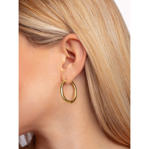 Orecchino Carmen L Placcato Oro